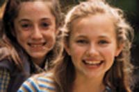 Two Teen Girls Smiling