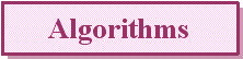 Algorithms