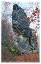 Rock on the Thurmond to Minden Trail
