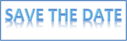 Save
 The
   Date!