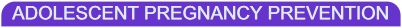 Adolescent Pregnancy Prevention Logo