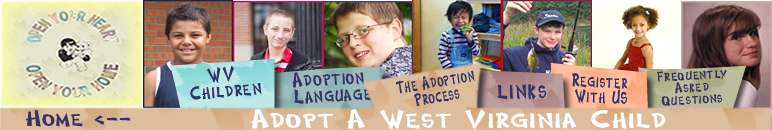West Virginia Adoption Banner