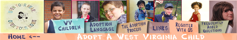 West Virginia Adoption Banner