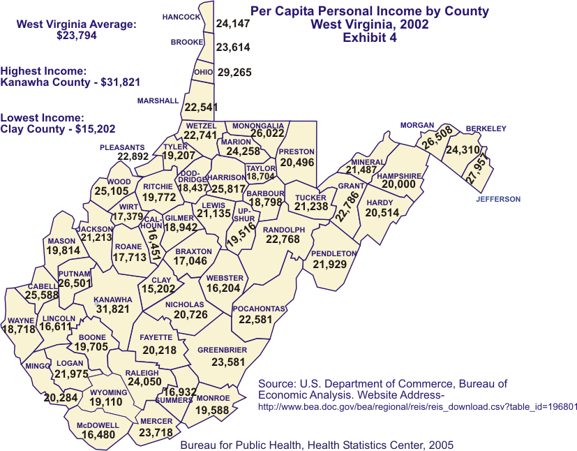 West Virginia 2003 Vital Statistics