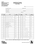 Appendix I  - Provider Request Form - Exam Forms