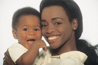 Mom and baby