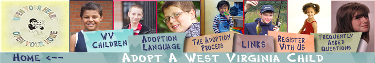 West Virginia Adoption Banner