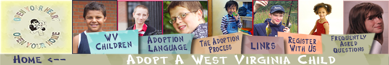 West Virginia Adoption Banner